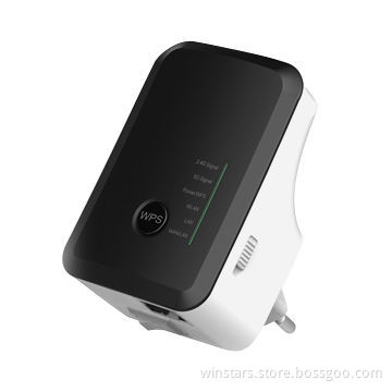 300Mbps Wi-Fi Repeater, Concurrent Dual-band, Convenient Power Switch